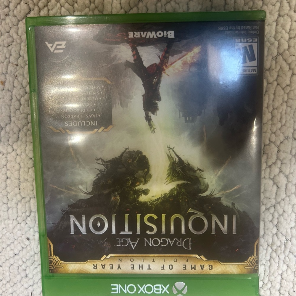 Dragon Age Inquisition GOTY Edition for Xbox One - Green Case